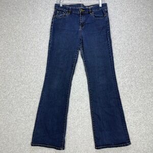 NY&C Flare Jeans Women 10 Blue Bootcut Boho Indie Retro Classic Indie Retro